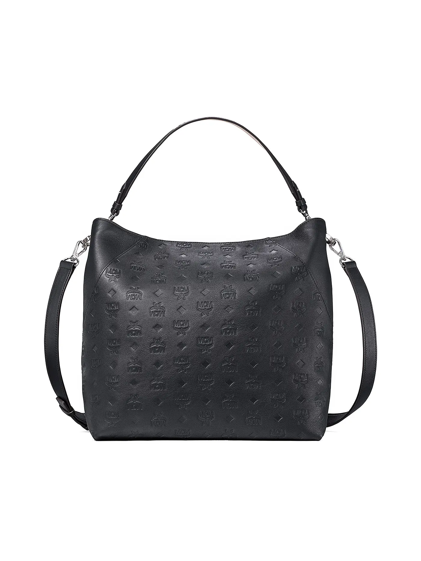 MCM | Ledertasche - Hobo PORTUNA | schwarz